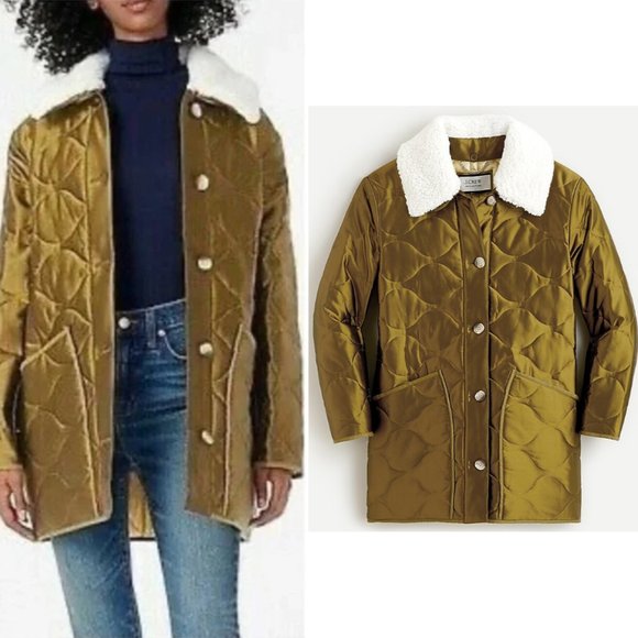 J. Crew Jackets & Blazers - J. Crew Collection Quilted Cocoon Jacket - NEW